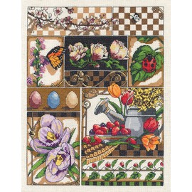 The Janlynn Corporation 017-0101 Spring Montage Stitch Kit