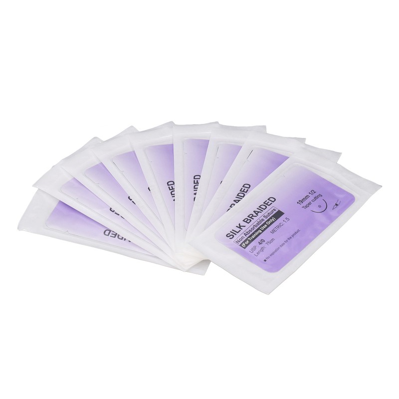 Sutures Thread with Needle Individually Packed Improve Skills Multipurpose for