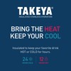 Takeya Actives Insulated Stainless Water Bottle with Insulated Spout Lid,