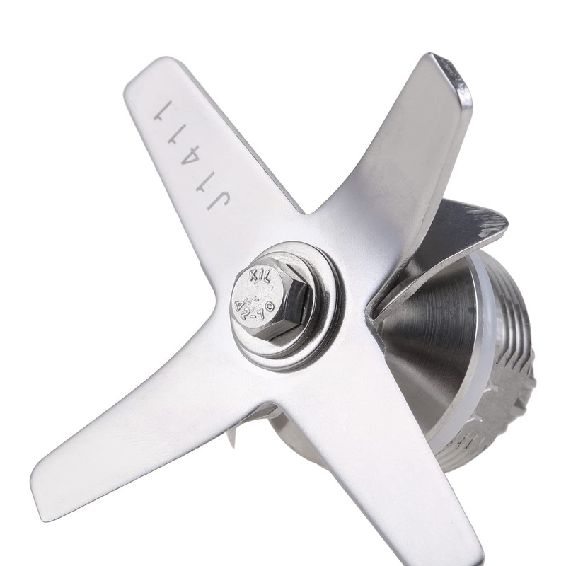 Blender Blade Assembly 6 Blade, Stainless Steel Blade Replacement For