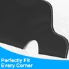 RIDLOG Sun Visor Cover for Ford Mustang 1994-2004, Vinyl Leather