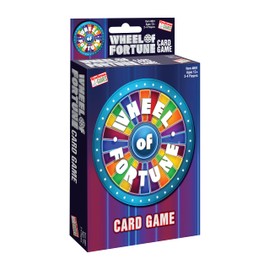 Wheel of Fortune Card Game - Faced Paced Competition - Travel Sized Party Game
