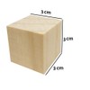Fycooler Small Wooden Cubes Wood Carving Kit - Wood Cubes