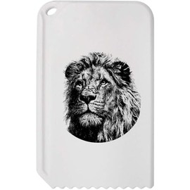 Azeeda 'Lion Portrait' Plastic Ice Scraper (IC00045426)