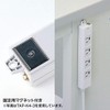 Sanwa Supply TAP-K4-3G Construction Property Tap, 3P, 4 Socks, 9.8