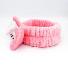 Cartoon Headband, Hair Bands Pink, Driflo Cartoon Soft Headband, for Women & Girls, for Makeup, Skincare and Face Washing