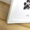 Paw Print Ink Keepsake Photo Frame Kit | Pet Memorial