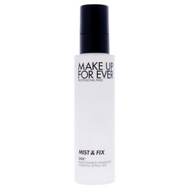 Mist and Fix Spray hidratante fijador de 24 horas por Make Up For Ever para mujeres, espray de 3.4 onzas