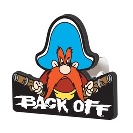 Plasticolor Yosemite Sam Back Off Hitch Cover