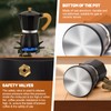 DITOSH 12 Cup Aluminum Espresso Stovetop Moka Pot Express Coffee