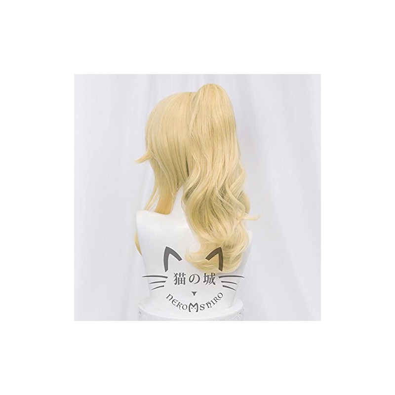 Genshin Jin Cosplay Wig, Anime, Heat Resistant, Costume Accessory, Parties,