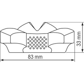 Nautos IRIS 50 63599 – Hand Bearing Compass - by PLASTIMO (Orange)