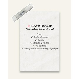 PRUNO Dermolimpiador Facial Suave para Uso Diario | Limpia sin Resequedad, con Ceramidas y Provitamina B5 | Respeta la Barrera de la Piel
