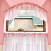 Geelin Arched Curtain Rod for Curved Windows, Extends from 24"