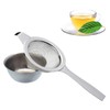 Tea Strainer, Fine Mesh Strainer with Drip Bowl, Fine Mesh