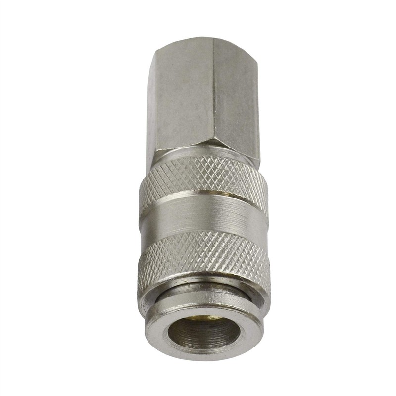Euro Air Hose Connector Fitting Quick Release Pack Threaded &