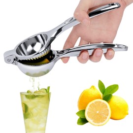 JOPHEK Lemon Squeezer Hand Press, Manual Citrus Juicer, Heavy Juicer Manual, 7 cm Diameter Lemon Squeezer for Kitchen, Bar, Restaurant, Safe and Durable - Dishwasher Safe