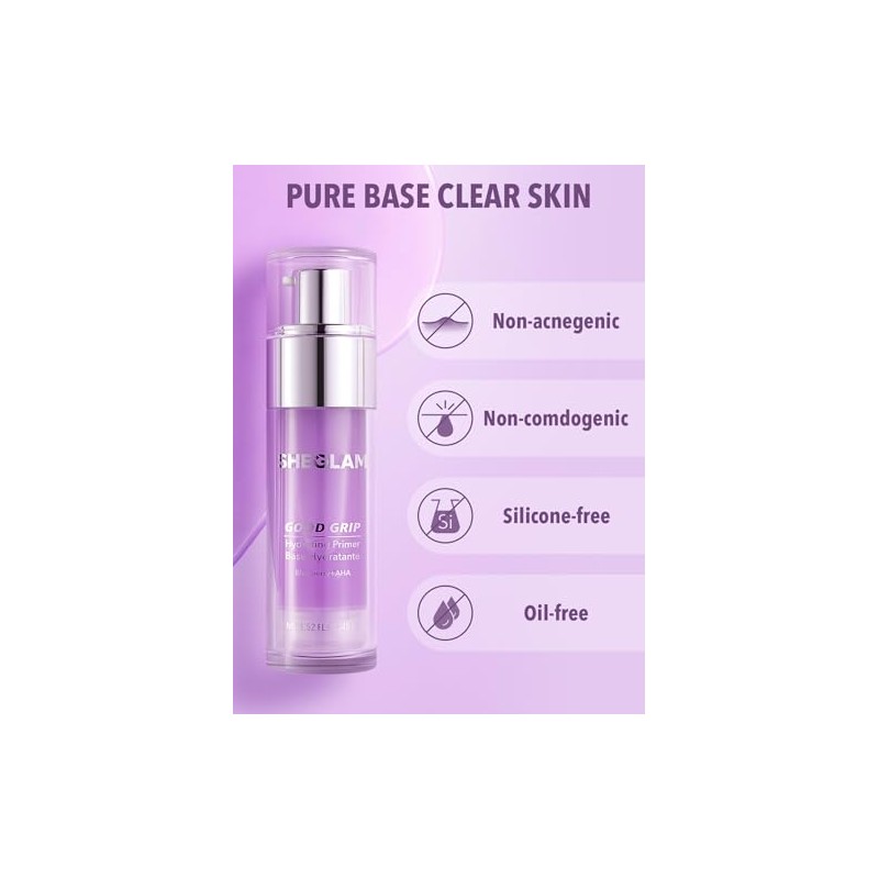SHEGLAM Prebase Hidratante Good Grip Con Control De Aceite Gel