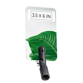 Extend A Vue - Flex Vue Inspection Mirror with Threaded Adapter, 3.5 inch x 6 inch