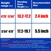8.4-10.9 Inches Short Office Chair Gas Lift Cylinder, TOP-ACTIVATED