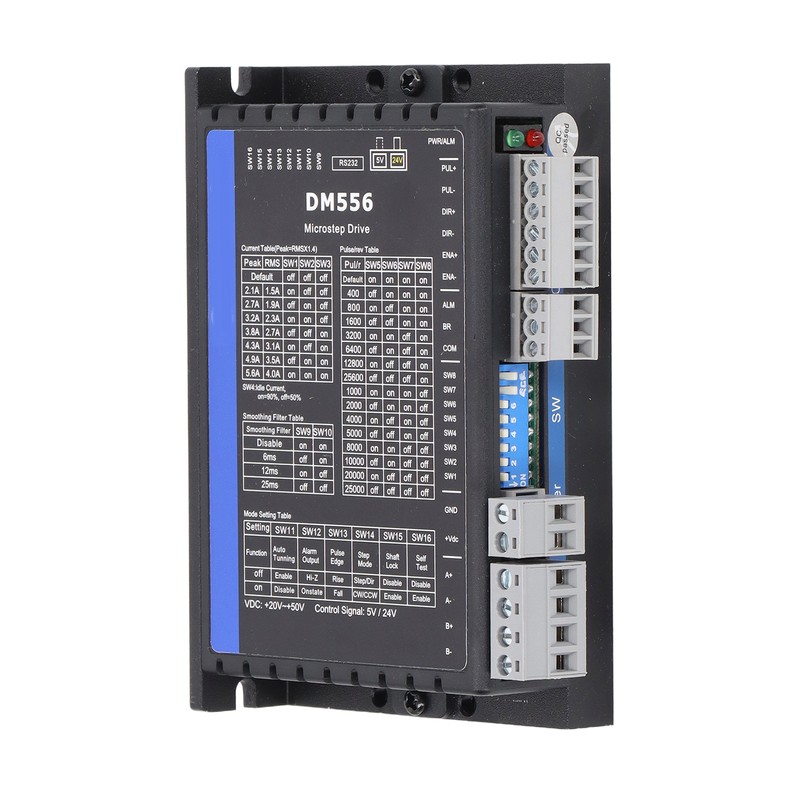 Digital Stepper Driver 2 Phase Stepper Motor Controller 8 Level