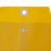 BAZIC Clasp Envelope 6" x 9", Gummed Seal Eyelet Closure,