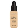 L.A. COLORS Truly Matte Foundation, Porcelain CLM351