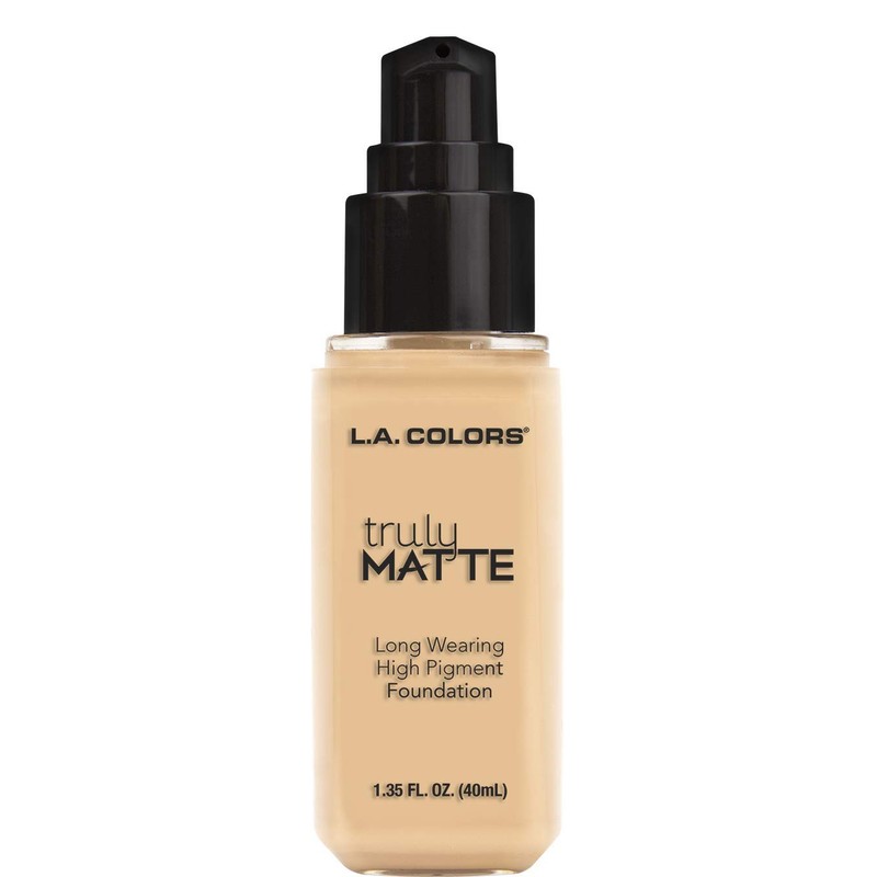 L.A. COLORS Truly Matte Foundation, Porcelain CLM351