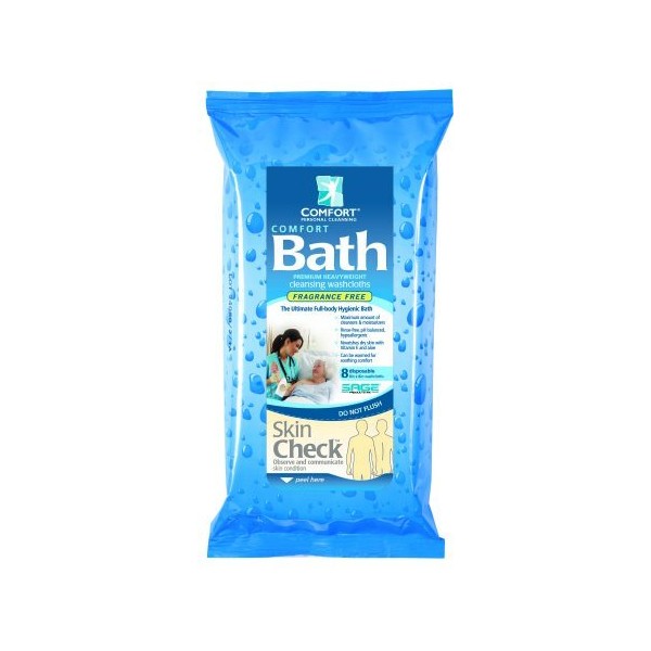 Sage 50971700 Bath Wipe Comfort Bath 8 X 8 Inch Soft Pack 7903 Box Of 1
