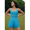 ReachMe Womens Running Onesie Workout Rompers Athletic Romper One Piece