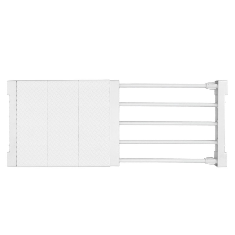 Tension Shelf Adjustable Closet Divider 24cm Width Storage Rack for