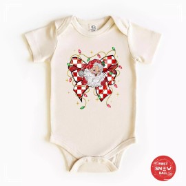 Christmas Santa Candy Cane Heart T-shirt, Cute Holiday Graphic Tee
