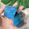 BAKYAR Natural Crystal Rough Stone Fish Tank Natural Blue Apatite