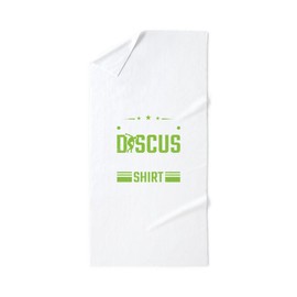 CafePress Discus Throwing Shirt Disc Thrower 30"x60" Absorbent Cotton Back, Soft Beach, Pool Towel