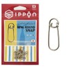 IPPON Ring Round Snap, Made in Japan, Stainless Steel, Value
