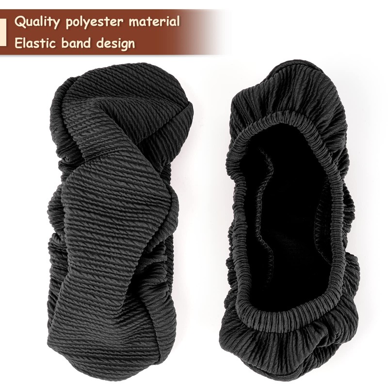 Trycooling 2 Pcs Polyester Removable Machine Washable Office Chair Armrest