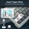 E-Yooso Rapid Trigger Gaming Keyboard, Hall Effect Magnetic Switch, Adjustable