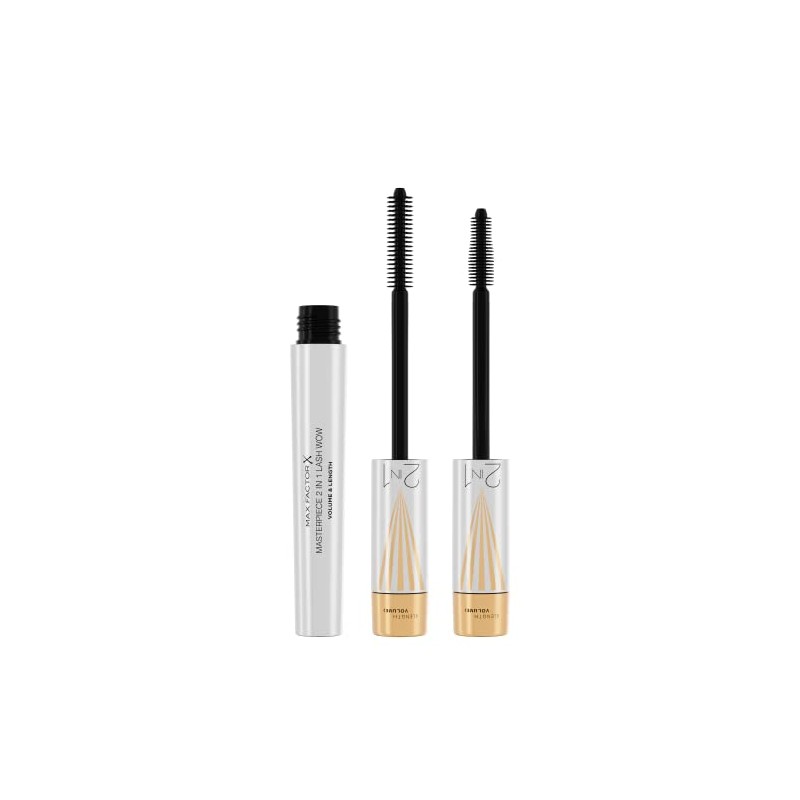 Max Factor Masterpiece 2-in-1 Lash Wow Mascara Black