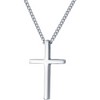 Silver alloy Necklace Cross clavicle necklace