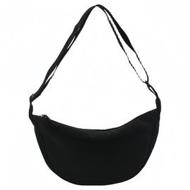 RDNKVB Women's Shoulder Bag Waterproof Casual Shoulder Bag Lightweight Adjustable Women's Handbags Small Shoulder Bag Nylon Shoulder Bag Women's Shoulder Bag, black