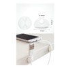 Eledabra Convenient Cable Clips – Sticky, Compact Cable Holders for