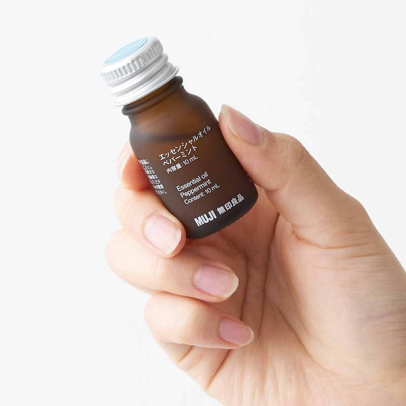 MUJI OCC26A1S Essential Oil Peppermint 0.3 fl oz (10 ml)