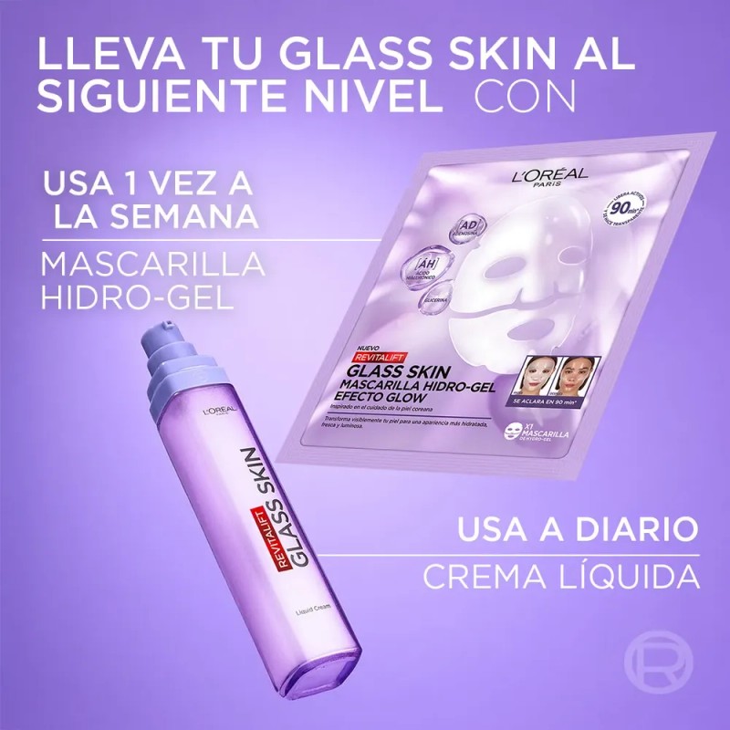L'oréal Paris Glass Skin Crema Líquida Hidratante
