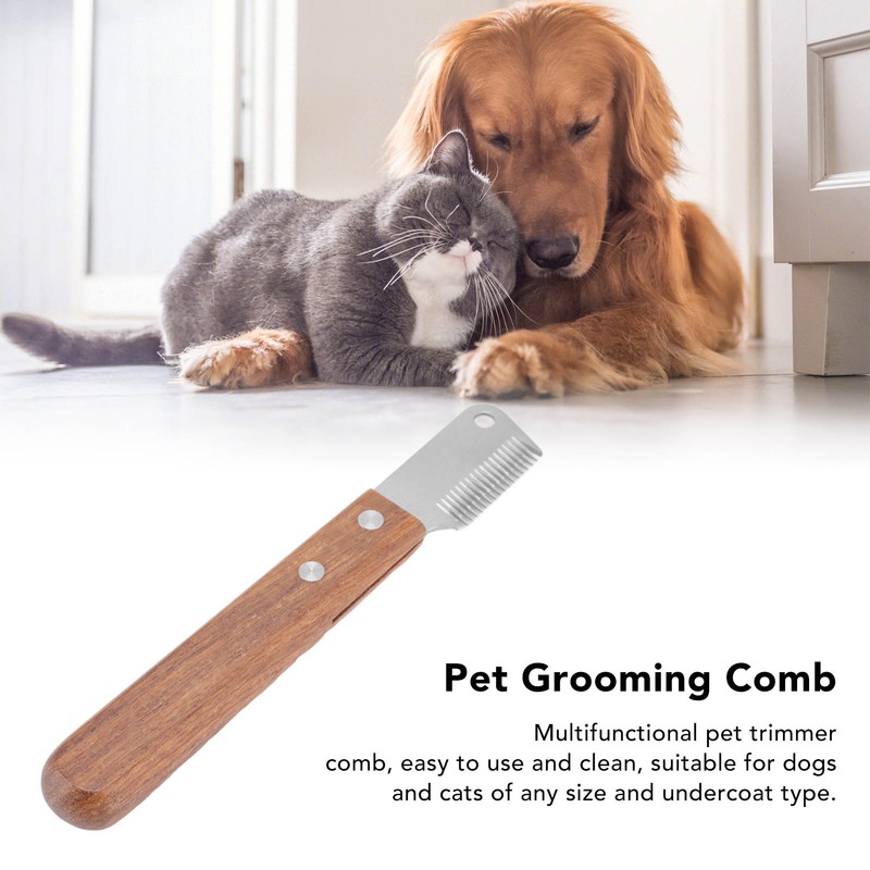 Dog Stripping Knife Eliminate Knots Reduce Hair Loss Professional Dog