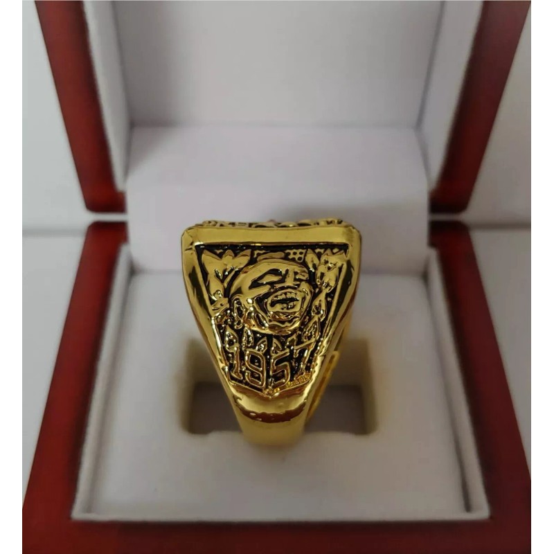 Hank Aaron - 1957 Milwaukee Braves World Series Ring With