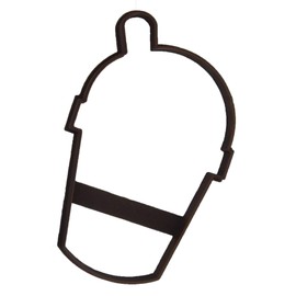 Coffee to Go Latte, Iced Coffee And Hot Cocoa/Chocolate With Whipped Cream Cookie Cutters (3 Pack)