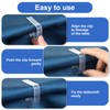 Nogeqi Pack of 24 transparent tablecloth clips, outdoor, plastic tablecloth