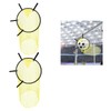Zequech Pack of 2 base top bins target net, football