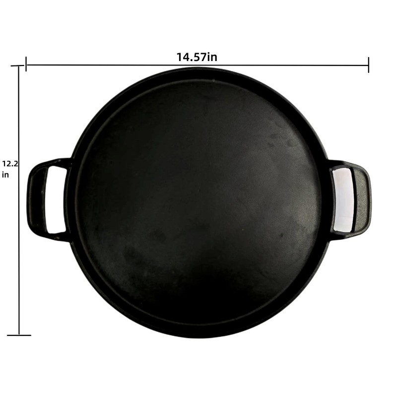 Firsgrill 7421 Cast Iron 12" Gourmet BBQ System Griddle for