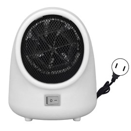 Mini Heater 3S Fast Heating Overheating Protection Portable Small Space Warmer for Home Dormitory Office White US Plug 110V